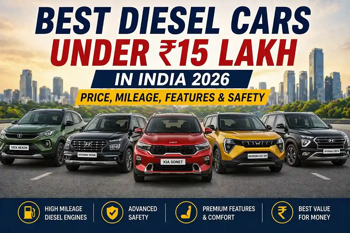 best diesel cars under 15 lakh