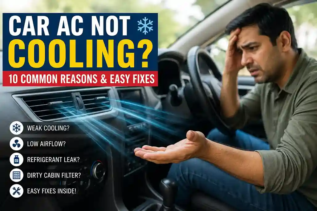 Car AC Not Cooling? 10 Common Reasons and Easy Fixes Guide