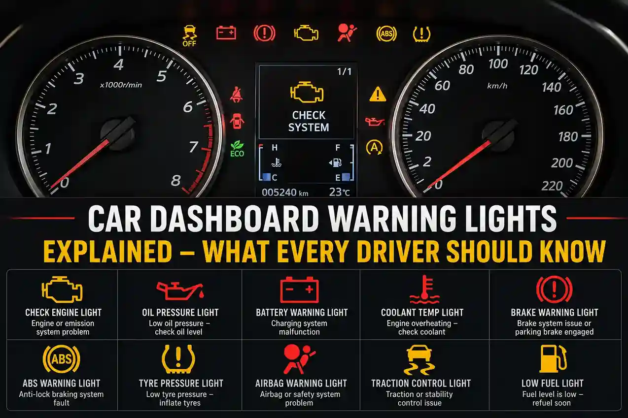 Car Dashboard Warning Lights Explained