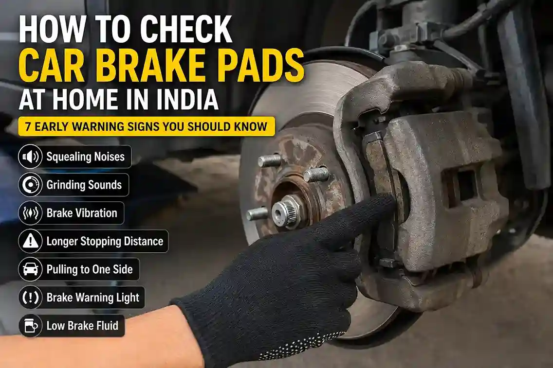 Check Car Brake Pads at Home