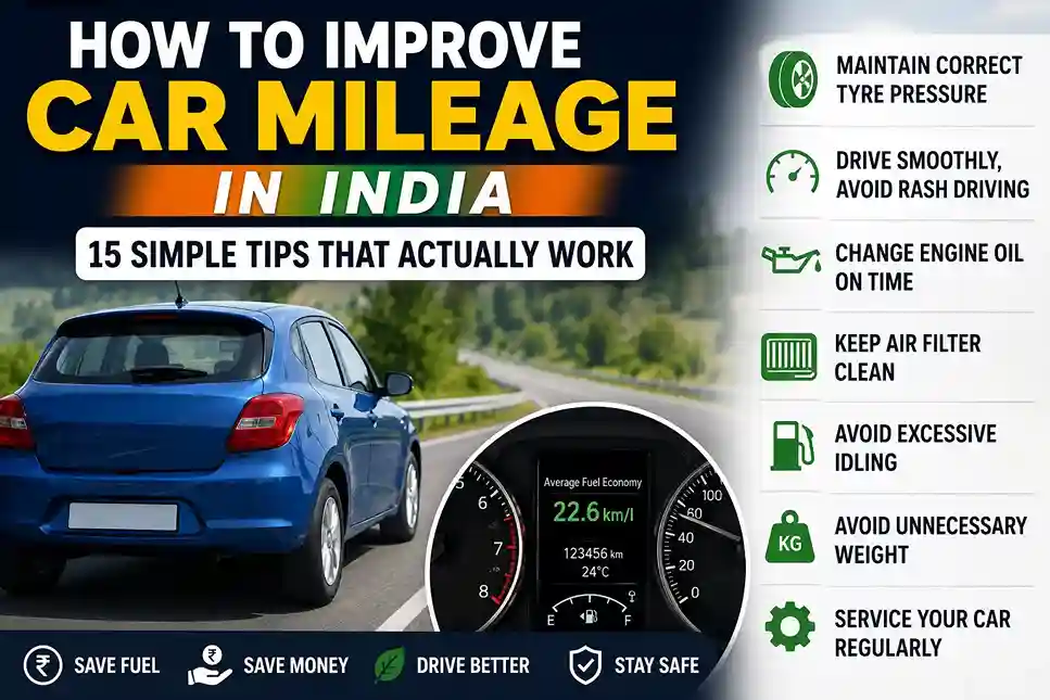 How to Improve Car Mileage in India – Fuel Saving Tips Guide