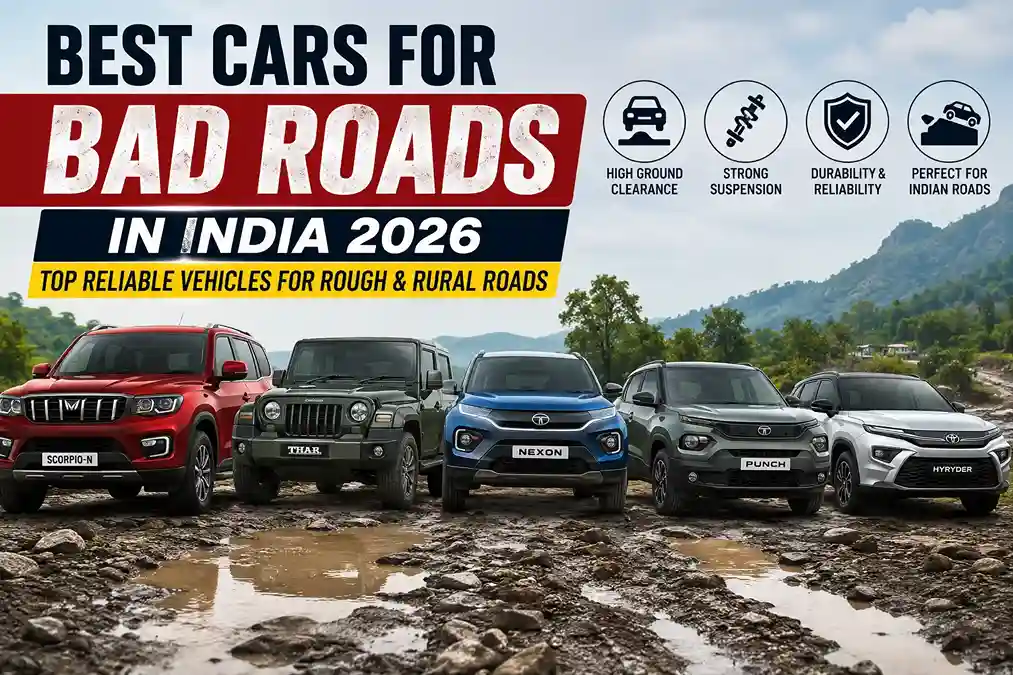 Best Cars for Bad Roads in India 2026