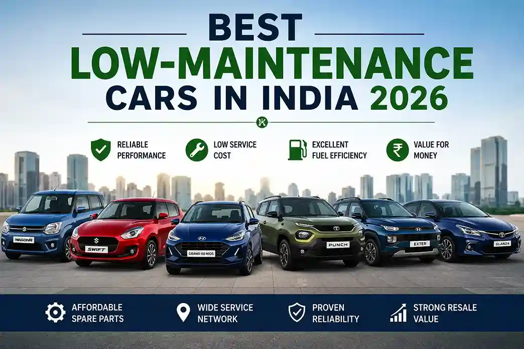 Best Low-Maintenance Cars in India 2026