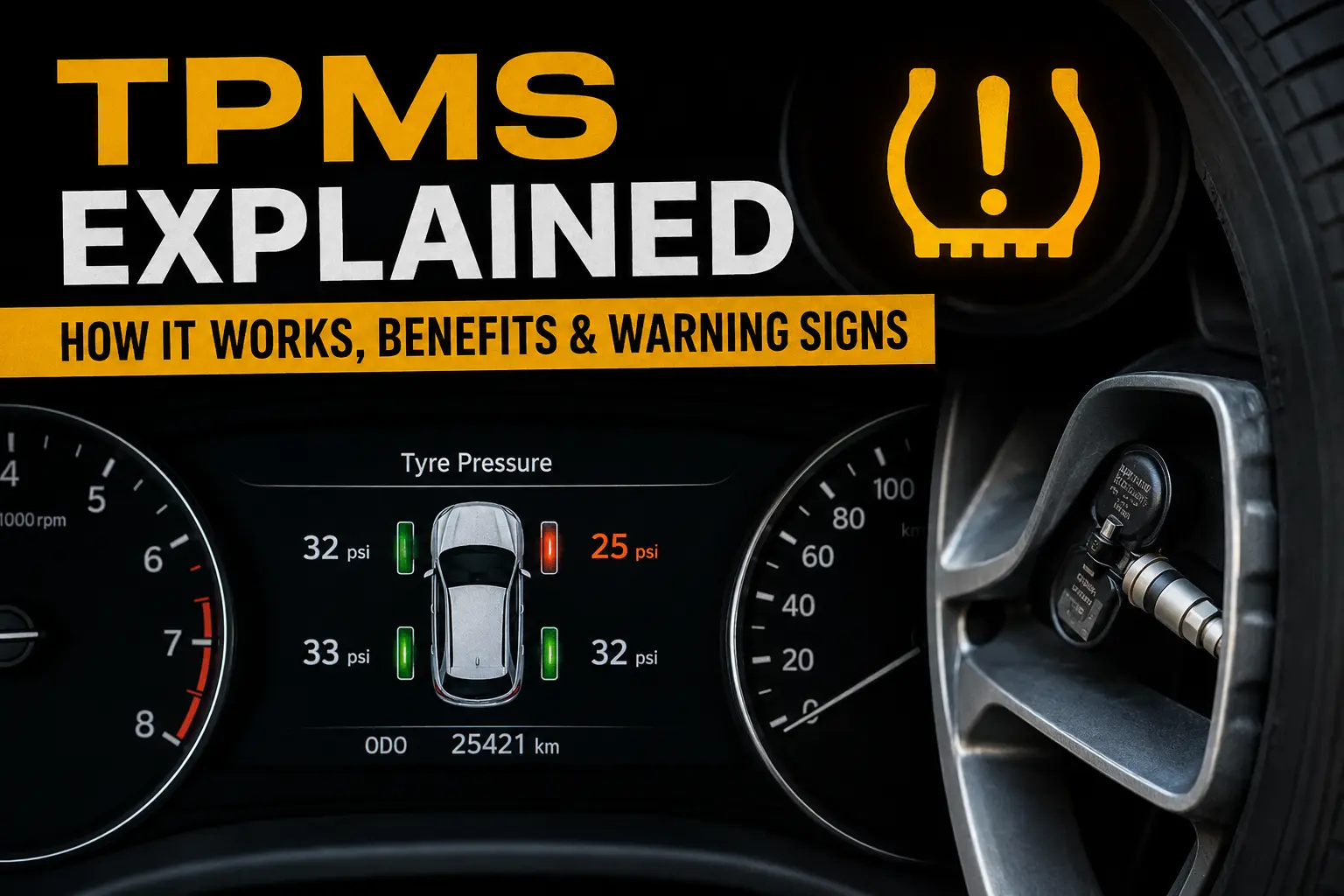 TPMS Explained: How the Tire Pressure Monitoring System Works