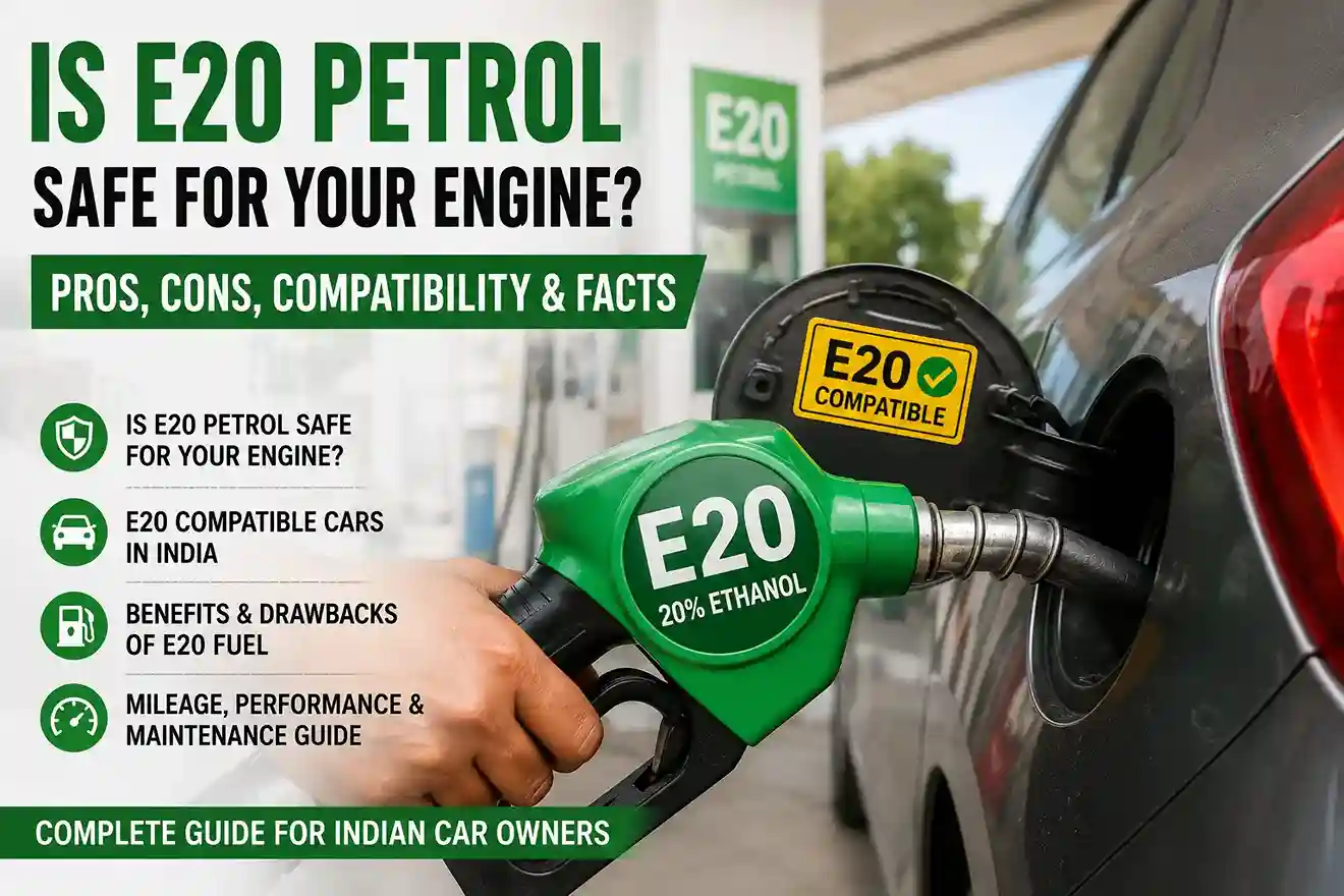 Is E20 Petrol Safe for Your Engine? Complete India Guide
