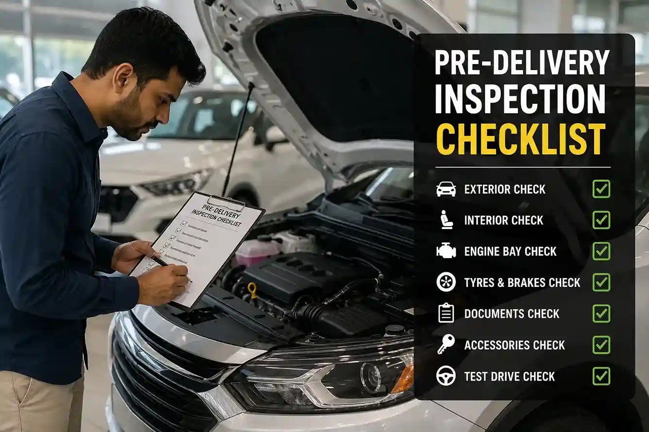 Pre-Delivery Inspection Checklist – Complete New Car Delivery Guide