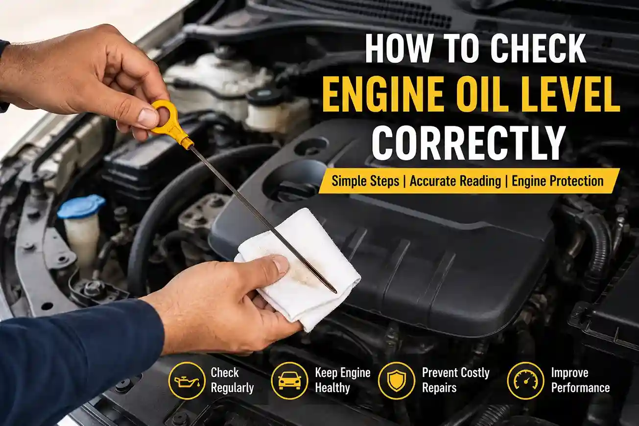 How to Check Engine Oil Level Correctly – Step-by-Step Guide